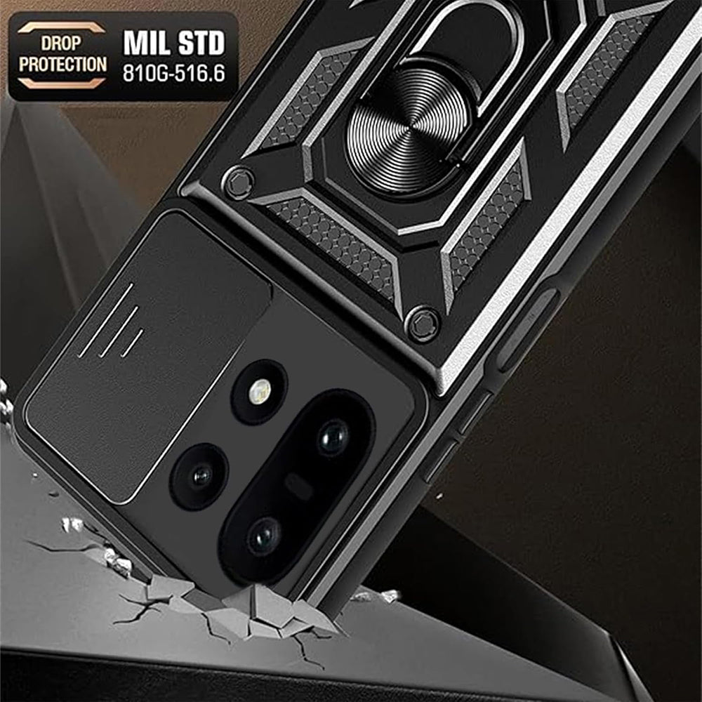 Custodia per OnePlus 15, Techsuit, CamShield, Dorata