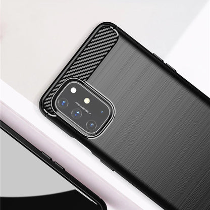 Custodia per OnePlus 8T, Techsuit, Carbonio, Nera