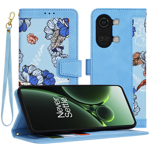 Custodia per OnePlus Nord 3, Techsuit, FlipCraft, Blu