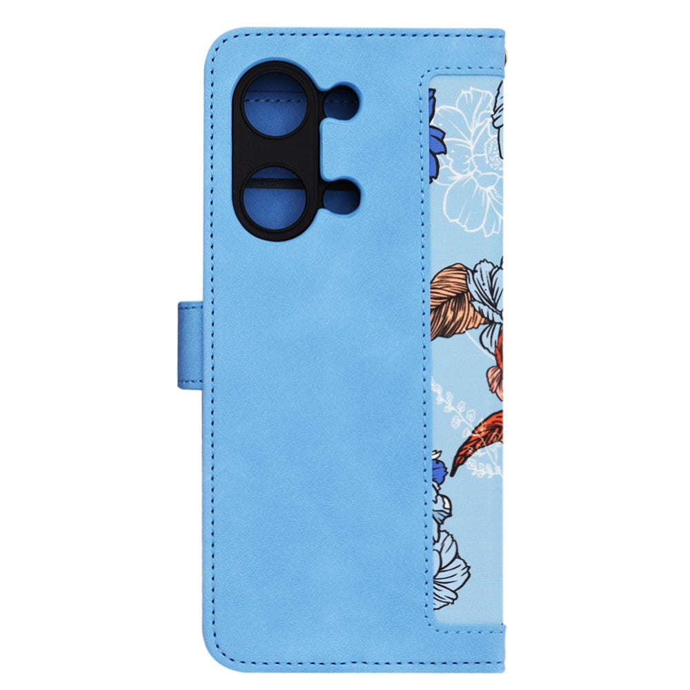 Custodia per OnePlus Nord 3, Techsuit, FlipCraft, Blu