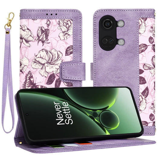 Custodia per OnePlus Nord 3, Techsuit, FlipCraft, Viola