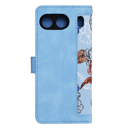 Custodia per OnePlus Nord 4, Techsuit, FlipCraft, Blu