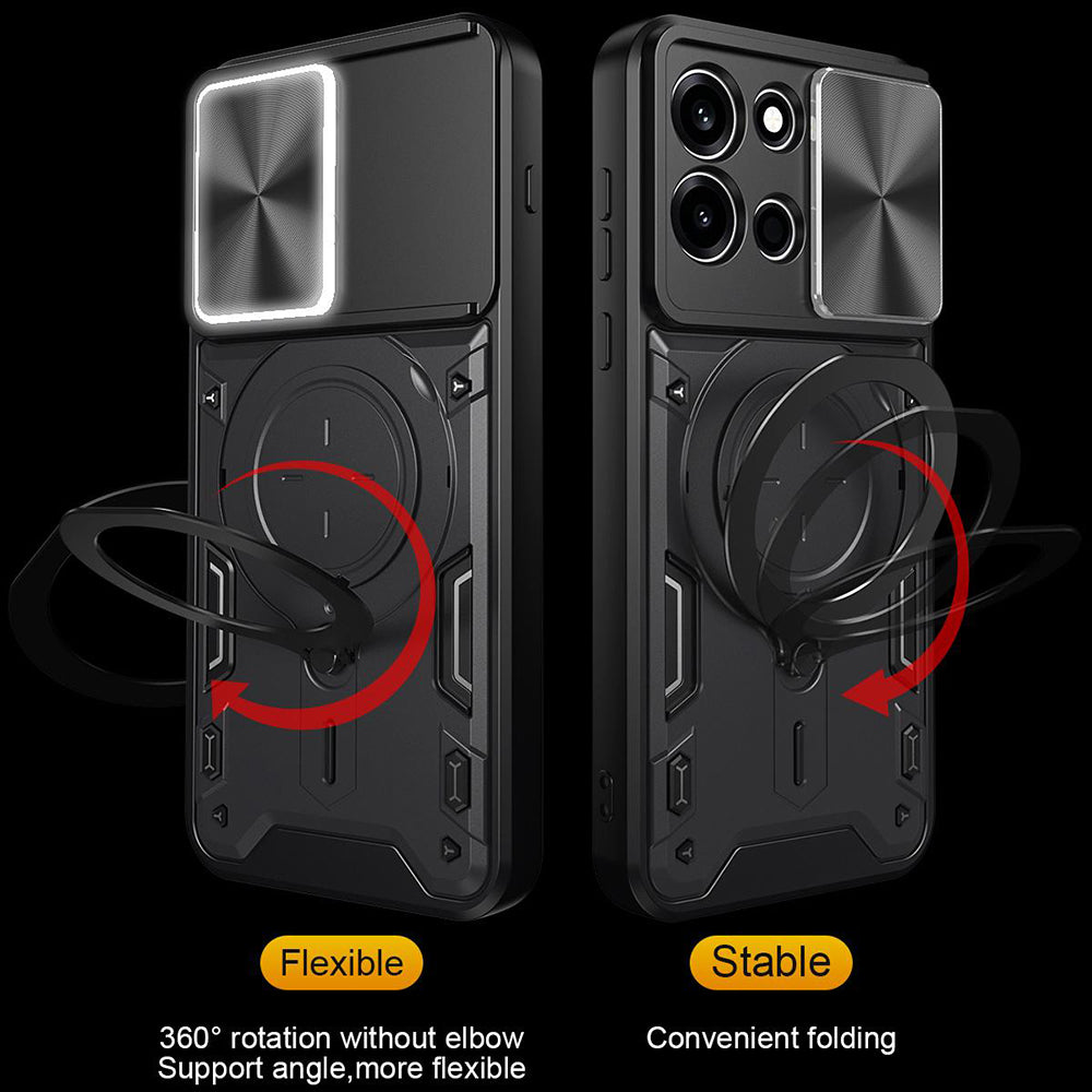 Case for OnePlus Nord 6, Techsuit, CamGuard Pro, Black