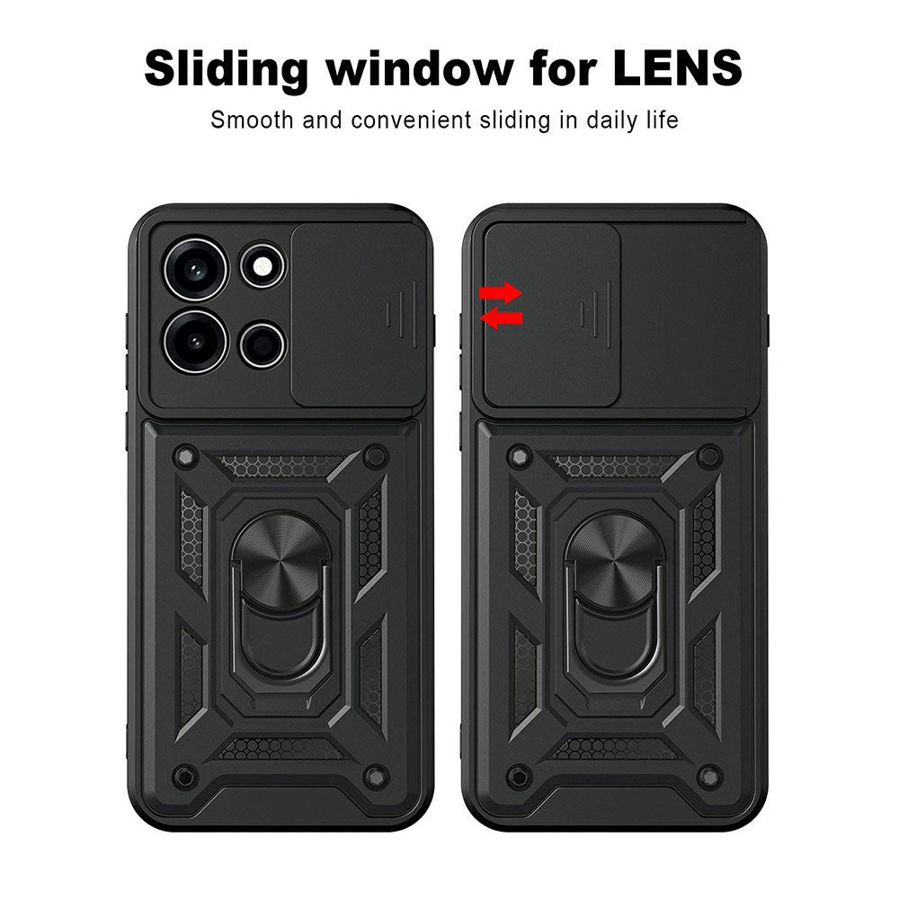 Custodia per OnePlus Nord 6, Techsuit, CamShield, Blu