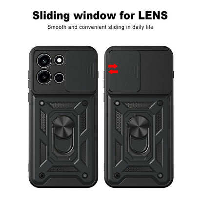 Custodia per OnePlus Nord 6, Techsuit, CamShield, Nera