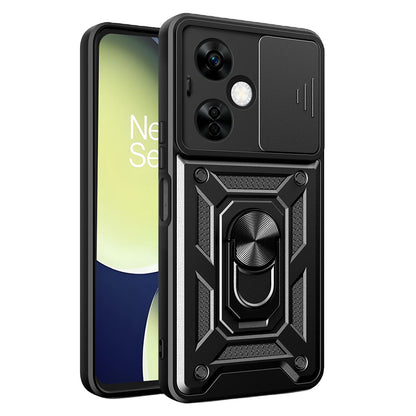 Custodia per OnePlus Nord CE 3 Lite, Techsuit, CamShield, Nera