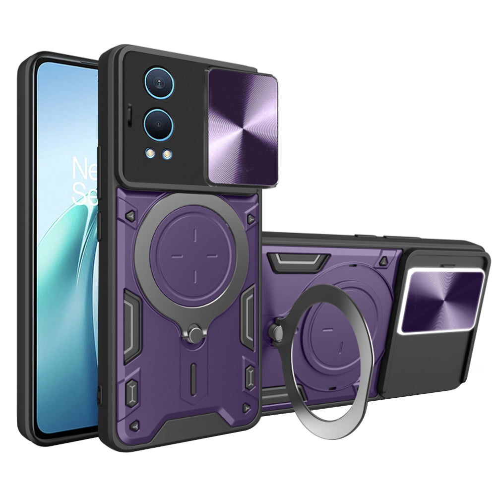 Custodia per OnePlus Nord CE4 Lite, Techsuit, CamGuard Pro, Viola