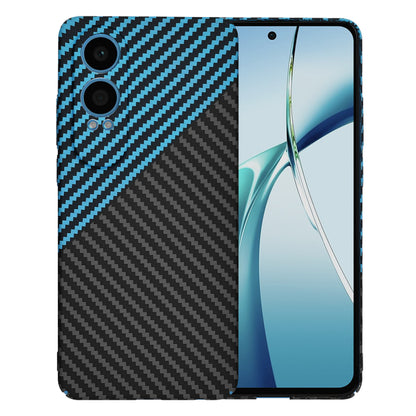 Custodia per OnePlus Nord CE4 Lite, Techsuit, Carbonite FiberShell, Nero Bleu