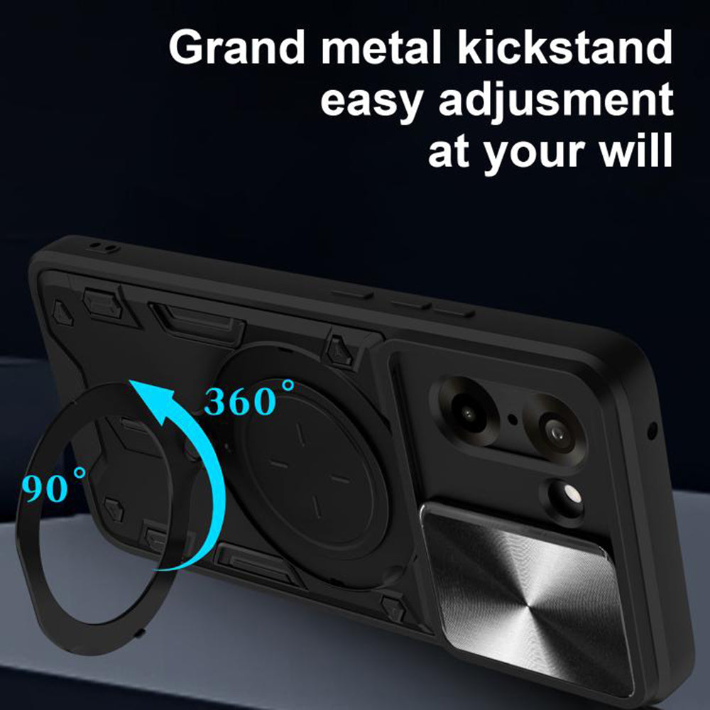 Custodia per OnePlus Nord CE5, Techsuit, CamGuard Pro, Nera