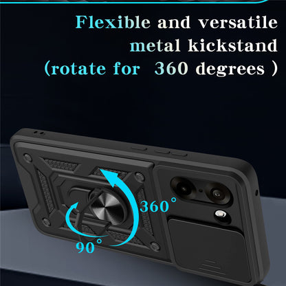 Custodia per OnePlus Nord CE5, Techsuit, CamShield, Nera