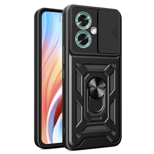 Custodia per OnePlus Nord N30 SE / Oppo A79, Techsuit, CamShield, Nera