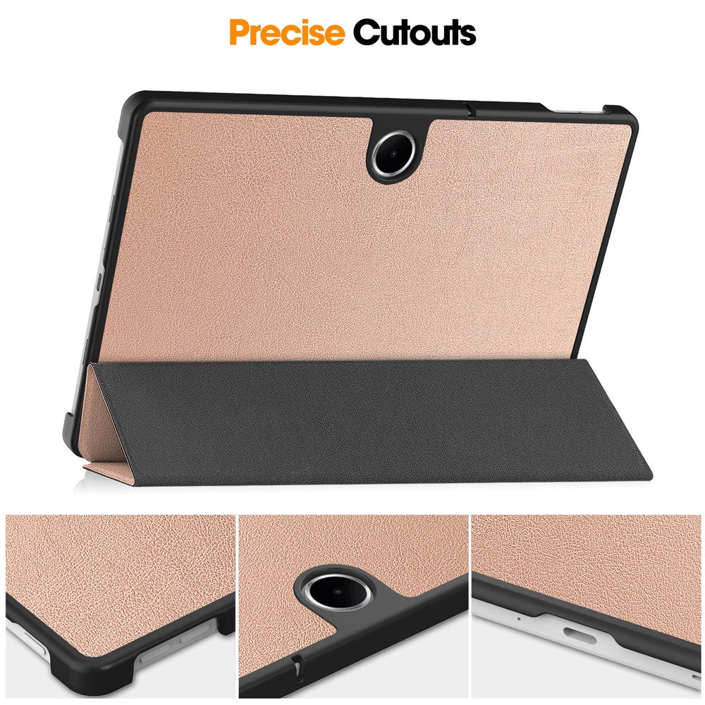 Case for OnePlus Pad Lite / Oppo Pad SE, Techsuit, FoldPro, Rose Gold