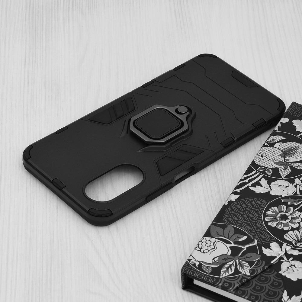 Custodia per Oppo A17, Techsuit, Shield, Nera