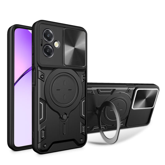 Custodia per Oppo A3 4G / A3, Techsuit, CamGuard Pro, Nera