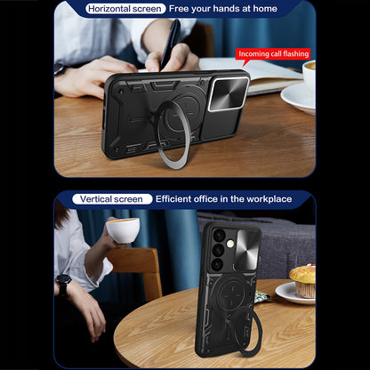 Custodia per Oppo A3 4G / A3, Techsuit, CamGuard Pro, Nera
