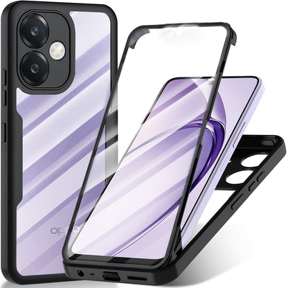 Custodia per Oppo A3 4G / A3, Techsuit, ColorVerse 360, Nera