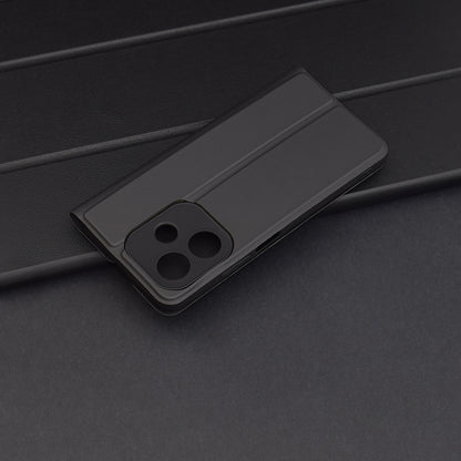 Custodia per Oppo A3 4G / A3, Techsuit, Magskin Book, Nera