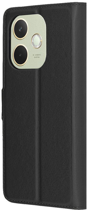 Custodia per Oppo A5 Pro 4G / A5 Pro, Techsuit, Leather Folio, Nera