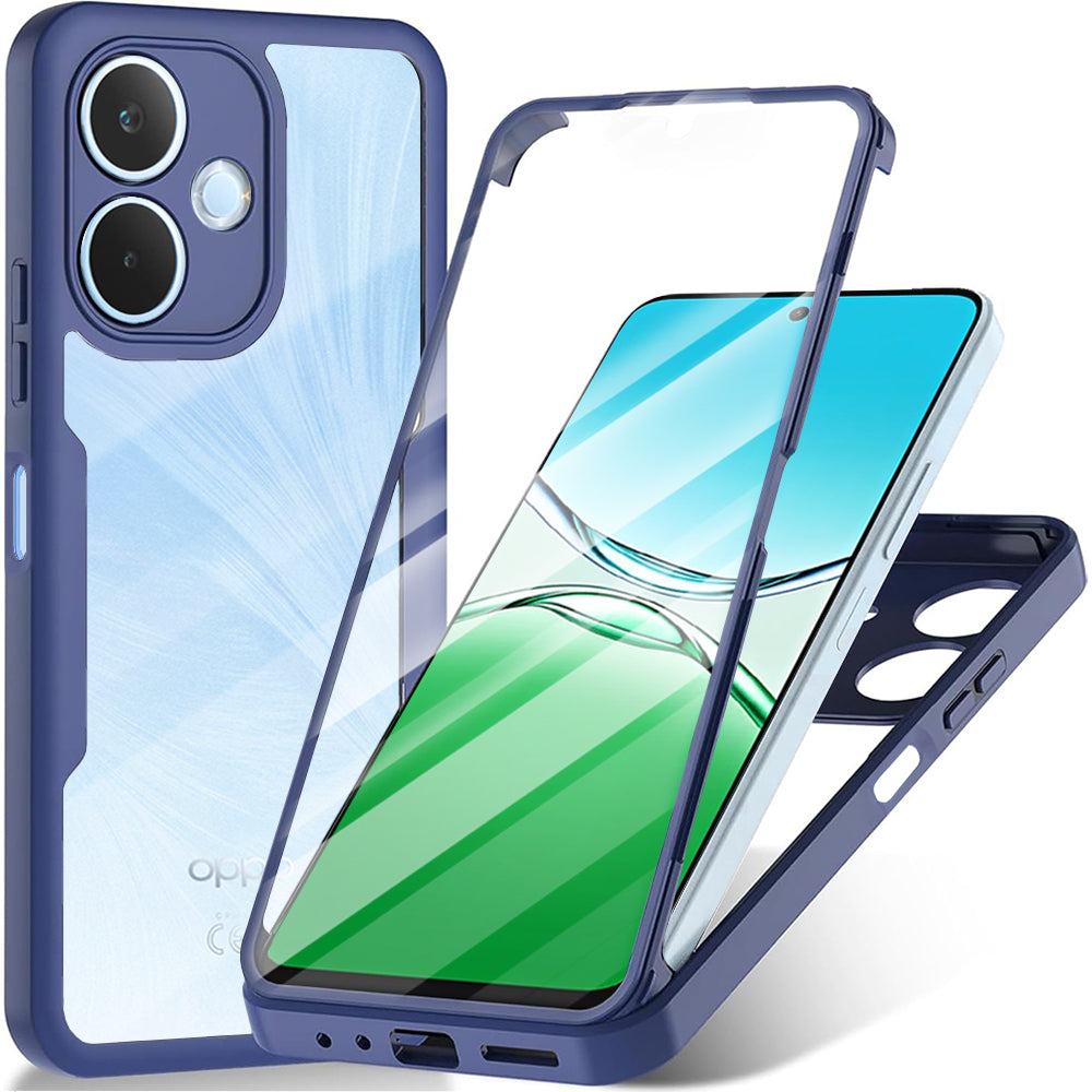Custodia per Oppo A5 Pro 4G / A5 Pro, Techsuit, ColorVerse 360, Blu