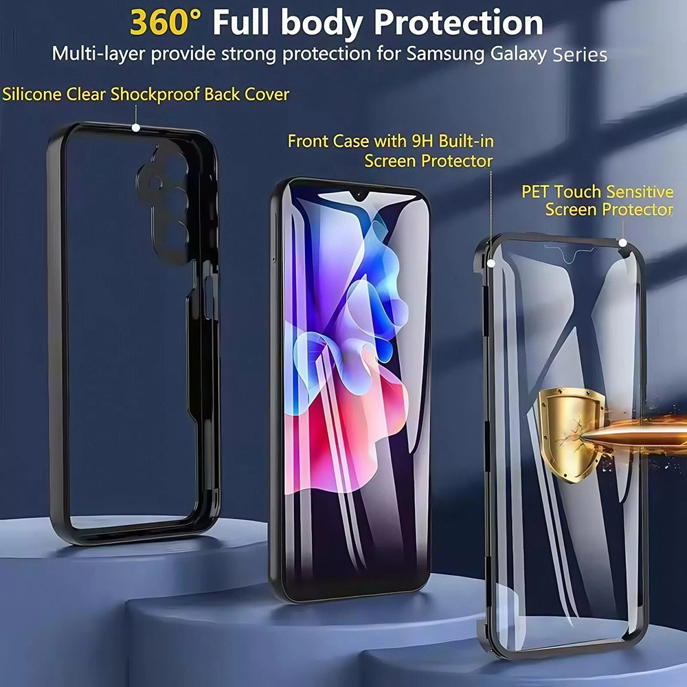 Custodia per Oppo A5 Pro 4G / A5 Pro, Techsuit, ColorVerse 360, Blu