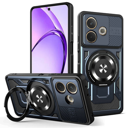 Custodia per Oppo A5 Pro 4G / A5 Pro, Techsuit, RuggedCam, Blu