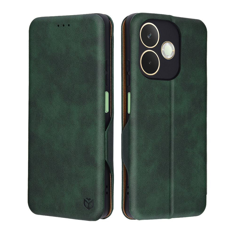 Case for Oppo A5 Pro 4G / A5 Pro, Techsuit, Safe Wallet Plus, Green