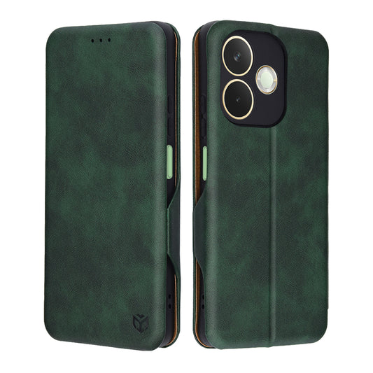 Custodia per Oppo A5 Pro 4G / A5 Pro, Techsuit, Safe Wallet Plus, Verde