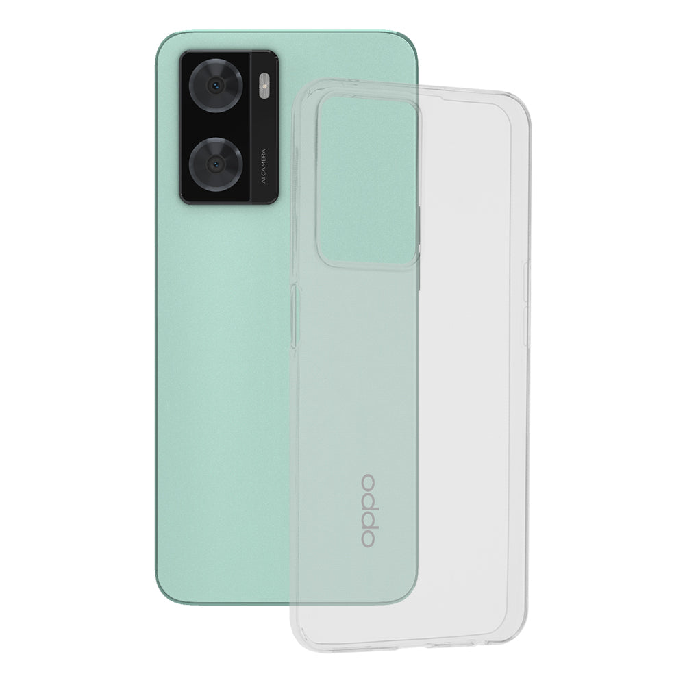 Custodia per Oppo A57 4G / A57s / Oneplus Nord N20 SE, Techsuit, Chiara, Trasparente