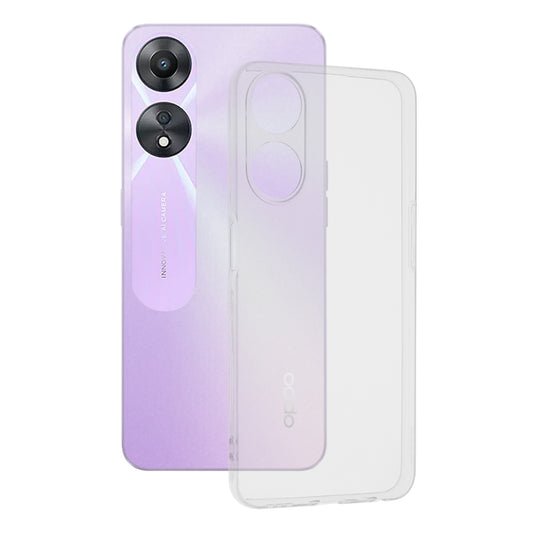 Custodia per Oppo A58 5G / A78 5G, Techsuit, Chiara, Trasparente