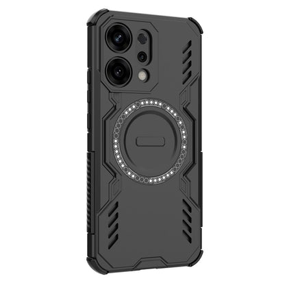 Custodia MagSafe per Oppo A6 Pro 5G / A6 Pro 4G, Techsuit, ArmorMag, Nera