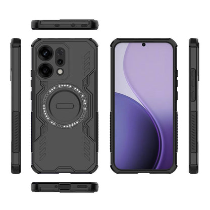 Custodia MagSafe per Oppo A6 Pro 5G / A6 Pro 4G, Techsuit, ArmorMag, Nera