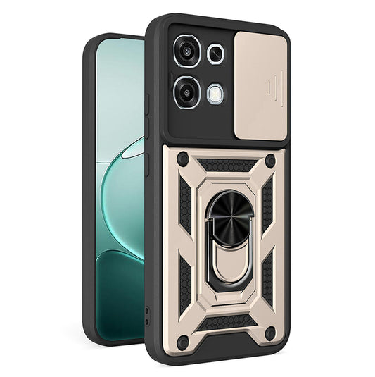 Custodia per Oppo A6 Pro 5G / A6 Pro 4G, Techsuit, CamShield, Dorata