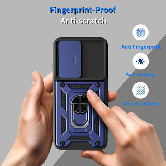 Custodia per Oppo A6 Pro 5G / A6 Pro 4G, Techsuit, CamShield, Rosa Dorato