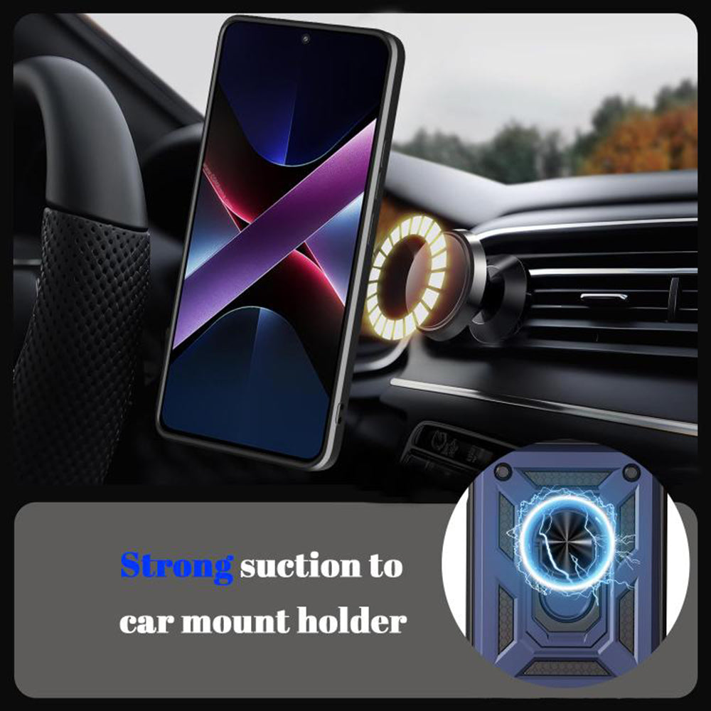 Custodia per Oppo A6 Pro 5G / A6 Pro 4G, Techsuit, CamShield, Rosa Dorato