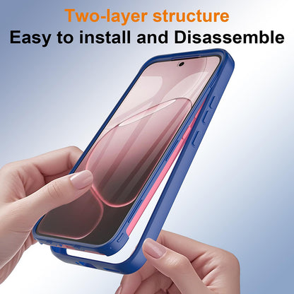 Custodia per Oppo A6 Pro 5G / A6 Pro 4G, Techsuit, ColorVerse 360, Blu