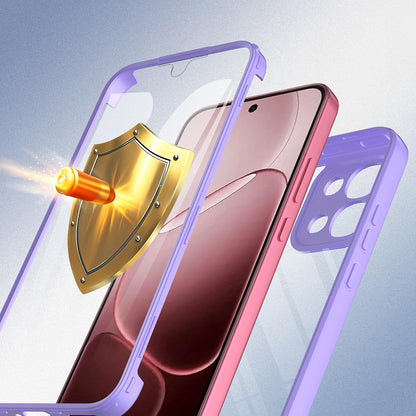 Custodia per Oppo A6 Pro 5G / A6 Pro 4G, Techsuit, ColorVerse 360, Viola