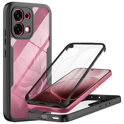 Custodia per Oppo A6 Pro 5G / A6 Pro 4G, Techsuit, ColorVerse 360, Nera