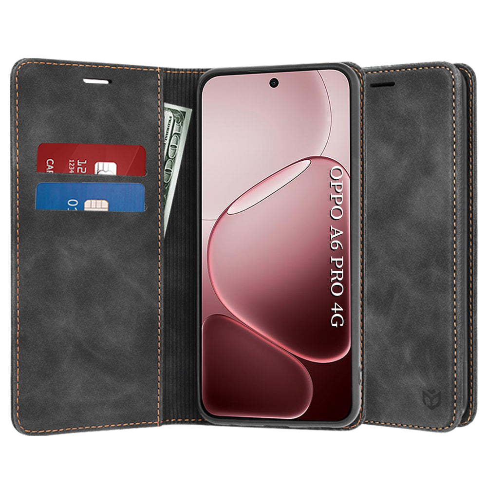 Custodia per Oppo A6 Pro 5G / A6 Pro 4G, Techsuit, Confy, Nera