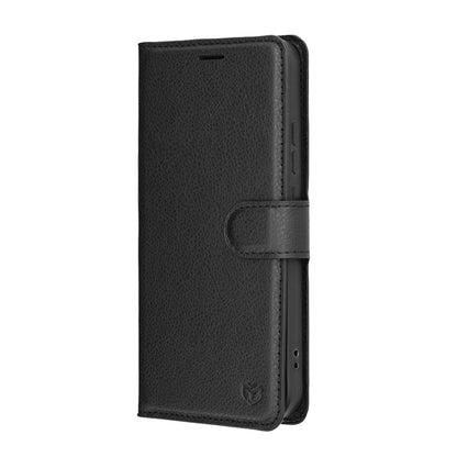 Custodia per Oppo A6 Pro 5G / A6 Pro 4G, Techsuit, Leather Folio, Nera