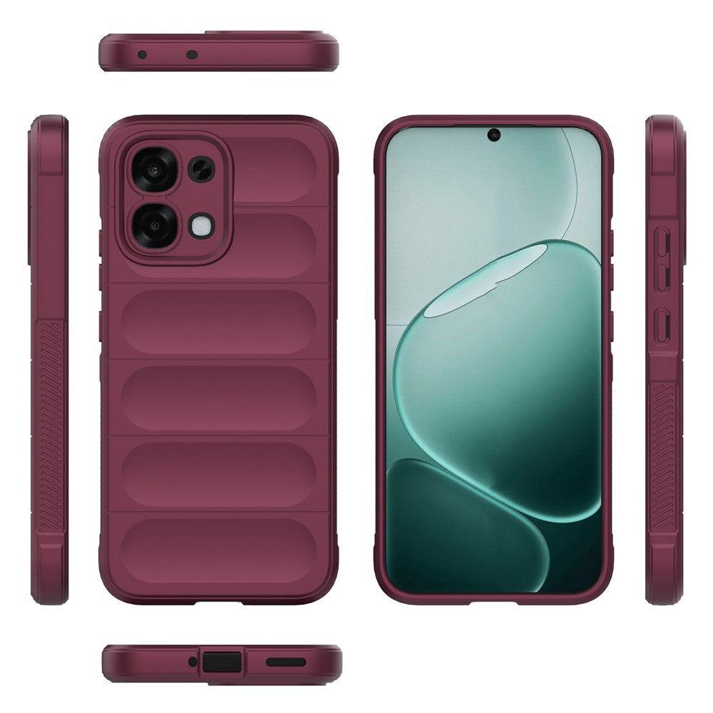 Custodia per Oppo A6 Pro 5G / A6 Pro 4G, Techsuit, Magic Shield, Vinaccia
