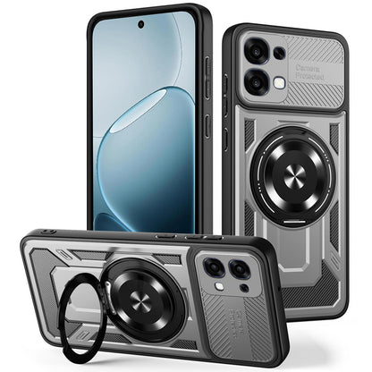 Case for Oppo A6 Pro 5G / A6 Pro 4G, Techsuit, RuggedCam, Gray
