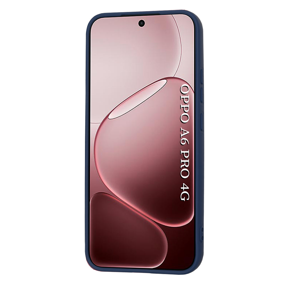 Custodia per Oppo A6 Pro 5G / A6 Pro 4G, Techsuit, SoftFlex, Blu marino