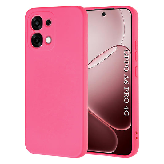 Custodia per Oppo A6 Pro 5G / A6 Pro 4G, Techsuit, SoftFlex, Rosa Scuro