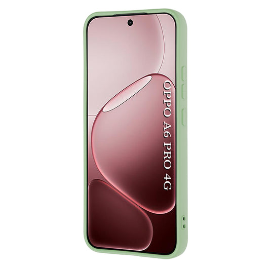 Custodia per Oppo A6 Pro 5G / A6 Pro 4G, Techsuit, SoftFlex, Verde Chiaro