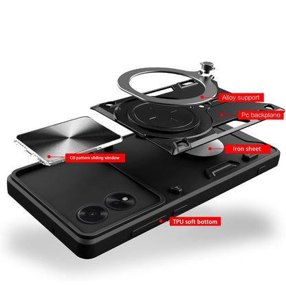 Custodia per Oppo A60, Techsuit, CamGuard Pro, Blu