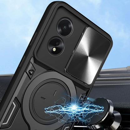 Custodia per Oppo A60, Techsuit, CamGuard Pro, Rossa