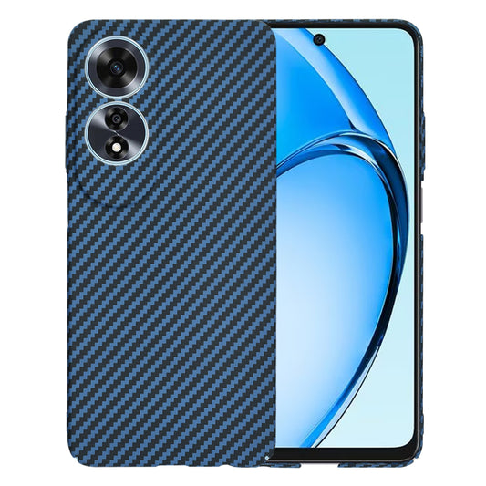 Custodia per Oppo A60, Techsuit, Carbonite FiberShell, Turchese
