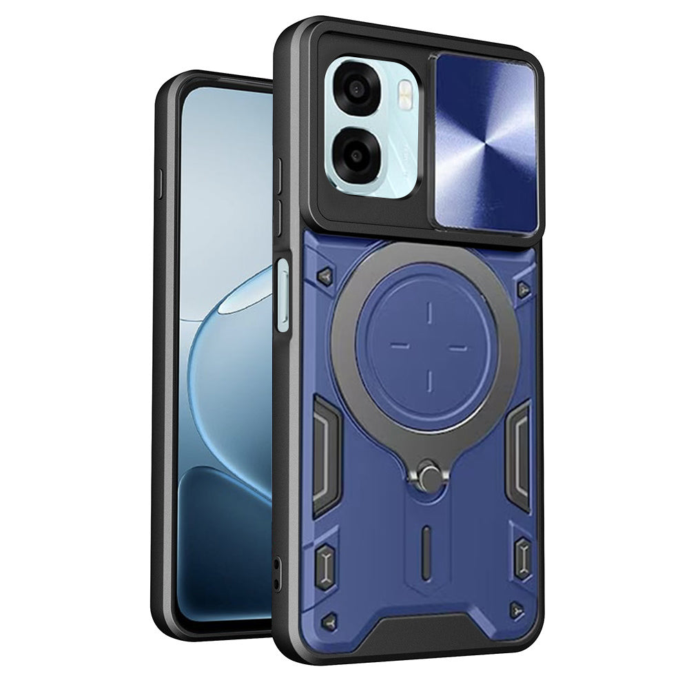 Case for Oppo A6k 4G / A6x 4G / A6x / A6 4G, Techsuit, CamGuard Pro, Blue