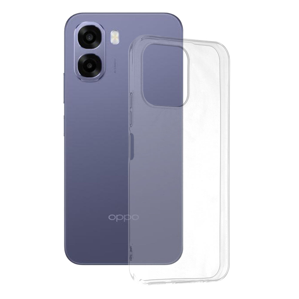 Custodia per Oppo A6k 4G / A6x 4G / A6x, Techsuit, Chiara, Trasparente