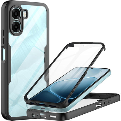 Custodia per Oppo A6k 4G / A6x 4G / A6x, Techsuit, ColorVerse 360, Nera